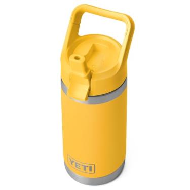 Imagem de YETI Garrafa infantil Rambler Jr. 355 ml, com tampa de palha, amarelo alpino