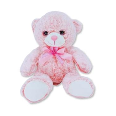 Imagem de Urso de Pelúcia Bebê Fizzy Toys FE7249 Rosa