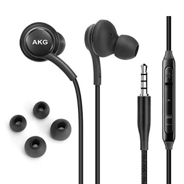 Imagem de UrbanX Fones de ouvido estéreo com fio para Lenovo ThinkPad (versão dos EUA ) com microfone e botões de volume trançados