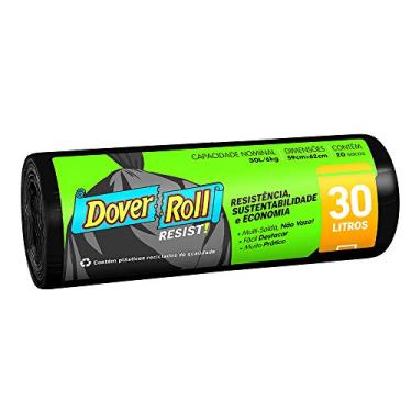 Imagem de Dover-Roll Resist! 30L Preto, Rolo com 20 Sacos para Lixo