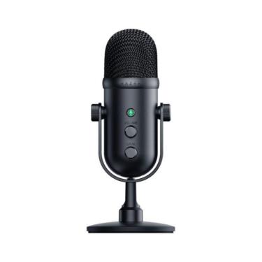 Imagem de Microfone Razer Seiren V2 Pro Podcast, USB, Preto - Preto - Unissex - Único-Unissex
