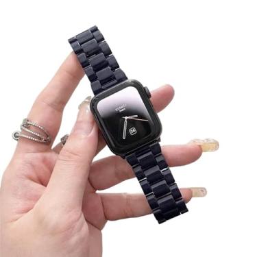 Imagem de Pulseira Candy para Apple Watch 44 mm, 40 mm, 41 mm, 45 mm, 38/42 mm, iWatch séries 9/8/7/SE 6, 5, 4, 3, ultra 2 de 49 mm (Midnight 11,49 mm-45mm-44mm-42mm)