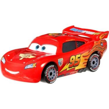 Imagem de Disney Pixar Cars Lightning McQueen with Racing Wheels