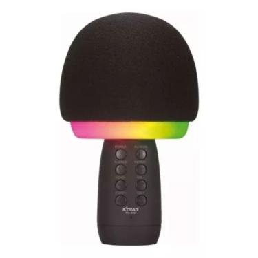 Imagem de Microfone Karaoke Xtrad Ws-602 4 Efeitos De Voz Cor Preto