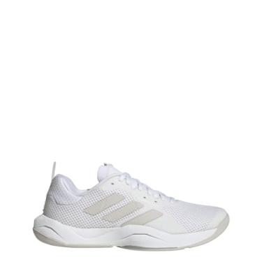 Imagem de adidas Tênis feminino Rapidmove Trainer, Branco/cinza/cinza., 6