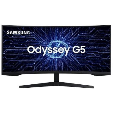 Imagem de Monitor Gamer Odyssey G5 34" Ultra WQHD, 165Hz, 1ms, HDMI, Display Port, Freesync, Preto