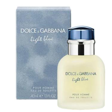 Imagem de Perfume Dolce E Gabbana Light Blue Pour Homme Masc Edt 40Ml