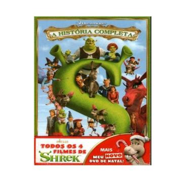Imagem de Box Dvd Shrek A História Completa - Coleção Filmes 5 Discos