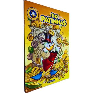 Imagem de Quadrinhos HQ Gibi Graphic Novel Formatinho 13,50x19 cm Lombada com Grampos Tio Patinhas nº 56 Culturama