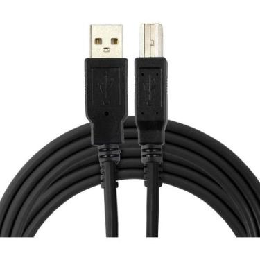 Imagem de Cabo impressora 5 metros Usb 5m Compatível com Samsung - WLW