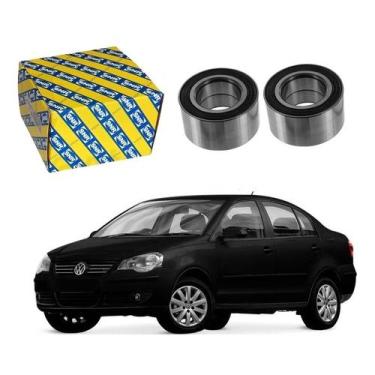 Imagem de Par Rolamento Dianteiro Polo Sedan 1.6 2007 A 2011 - SNR