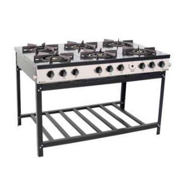 Imagem de Fogão Venâncio Br6b 6 Bocas Bravo a Gás