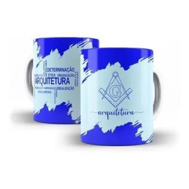 Imagem de Caneca Porcelana Curso Formatura Arquitetura - Villa Caneca