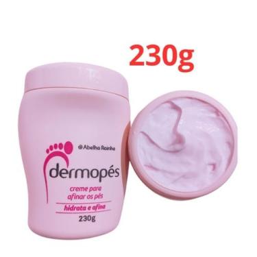 Imagem de Creme Para Afinar Os Pés Hidrata e Afina Dermopés Abelha Rainha 230G