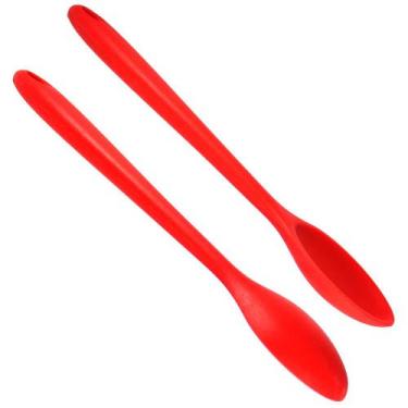 Imagem de Utensílios Cozinha Em Silicone Concha Espátula Escumadeira - Ingá, Em 
