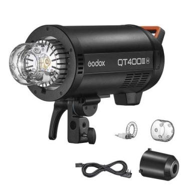 Imagem de Flash Tocha Godox Qtiii400 M 400w 5600k Bivolt Profissional Para Estúd