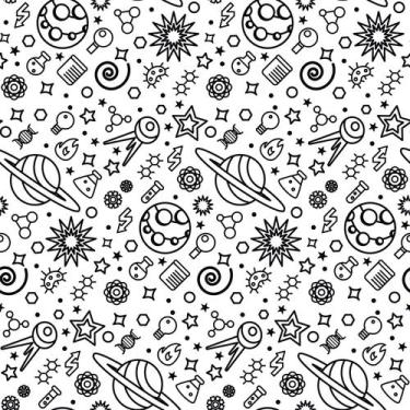 Imagem de Papel De Parede Adesivo Planetas Astronomia Universo Quarto 2m - DELIQ