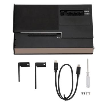 Imagem de Dock GPU Externo, Gabinete GPU USB4.0 40 Gbps Com TB3, Interface M.2 NVMe, Liga de Alumínio, PD 60W, RJ45, Suporte PCIe X16