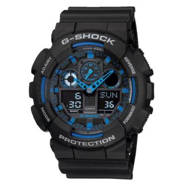 Imagem de Relógio G-Shock GA-100-1A2DR - CASIO, Único, Preto