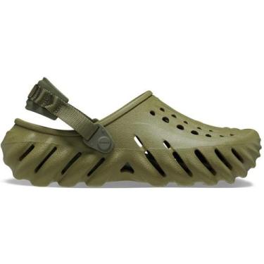 Imagem de Sandália crocs echo clog aloe, 37, Aloe