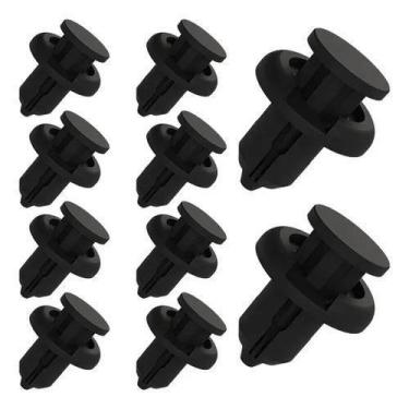 Imagem de Grampo Presilha Para-Choque Honda Civic Fit Crv 10 Pçs - Agifix