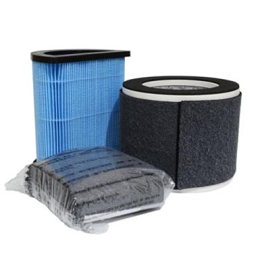 Imagem de PUREBURG Conjunto de filtros de substituição compatível com purificador de ar e umidificador LivePure LP460APH 2 em 1, H13 HEPA e filtro absorvente e pré-filtros de carvão ativado