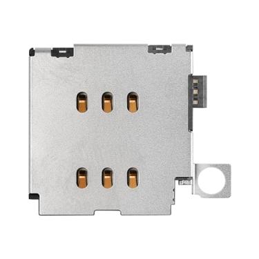 Imagem de Risidamoy Substituição de leitor de cartão SIM único versão dos EUA para iPhone 12 Mini adaptador de slot de cartão SIM cabo flexível para iPhone 12mini reparo de telefone celular peças de