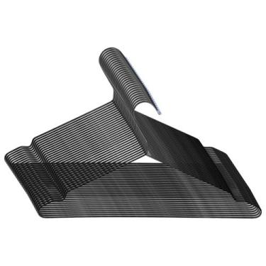 Imagem de Conjunto Com 30 Peças Cabides De Aço Inox Versátil Organizador Elegant