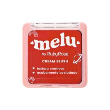 Imagem de Blush Cream Melu By Ruby Rose Cor 04 Strawberry 9g