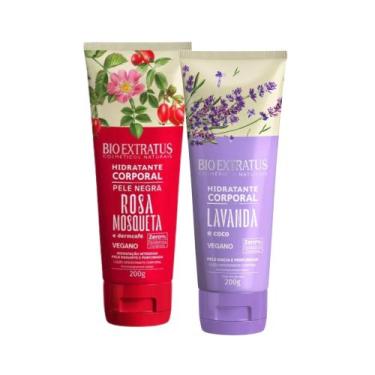 Imagem de Kit 2 Hidratante Corporal Lavanda Rosa Mosqueta Bio Extratus