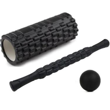 Imagem de Rolo E Bastão E Bola Liberação Miofascial Massagem Roll Foam - OCCY