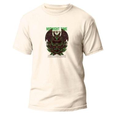 Imagem de Camiseta Básica Algodão Premium Estampa Digital Morcego DTF - NoBrand,