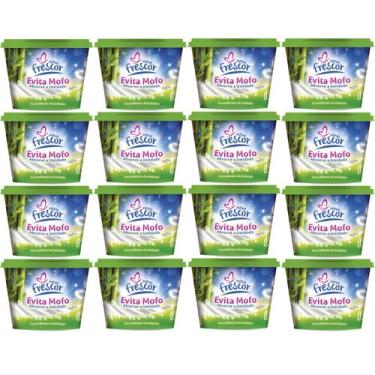 Imagem de Kit 16 Desodorizador Antimofo Armário Guarda Roupa Desumidificador Ref