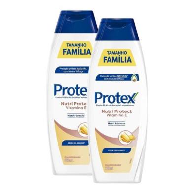 Imagem de Kit 2 Sabonete Líquido Protex Nutri Protect Vitamina e 650ml