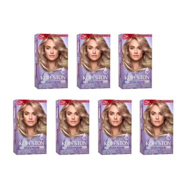 Imagem de Coloraçao Koleston 818 Louro Claro Perola - Kit C/7Un