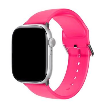 Imagem de Pulseira Fecho Clássico Silicon Translúcida para Apple Watch - Baú do 