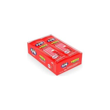 Imagem de Bala Fini Tubes Morango Cítrico Display 12 Uni. de 15gr Cada