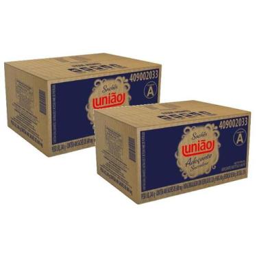 Imagem de kit 2 ADOÇANTE SUCRALOSE UNIÃO SACHÊ 0,6G CAIXA 400 UNIDADES - UNIAO