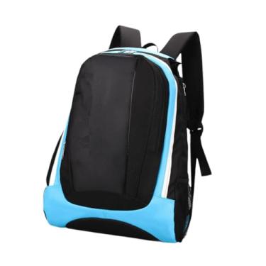 Imagem de Dynwave Mochila de badminton, mochila de tênis, para raquete de badminton, raquetes de tênis, Azul