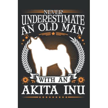 Imagem de Akita Inu Tagesplaner: Akita Inu Alter Mann/Kalender 2023 & 2024 / Wochenplaner Tagesplaner Planer/Planungsbuch To-Do-Liste / 6x9 Zoll / 100 ausfüllbare Seiten