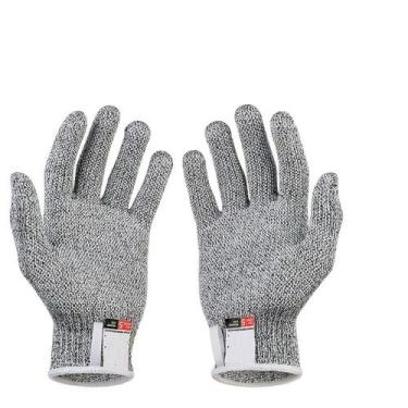 Imagem de Luvas Anti Corte Profissional Nível 5 Máxima Proteção Facas - Braslu