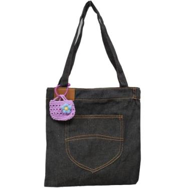 Imagem de Farm4Far Bolsa de mão feminina com alça de ombro, 24aw4007b