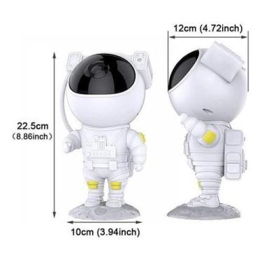 Imagem de Robo Astronauta Ceu Estrelado Luminaria Led Projetor Luzes - Ds 12617