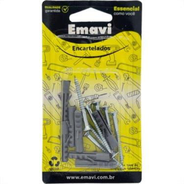 Imagem de Emavi Cartela  Parafuso C/Bucha 06 C/07