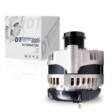 Imagem de Dreamtimes Alternador de alta saída para/Dodge Grand Caravan Avenger Journey para/Ram C/V para/Chrysler 200 Town Country para/Volkswagen Routan, 12V 160A 6Groove, substituição OE # 04801624AD