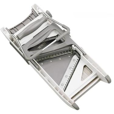 Imagem de Ralador E Fatiador Profissional De Vegetais Em AçO InoxidáVel Multifuncional Mandolina