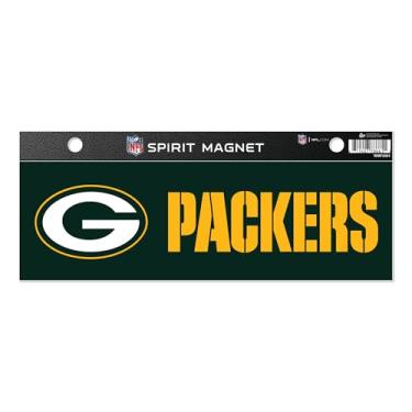 Imagem de Rico Industries NFL Football Green Bay Packers 4 x 10 ímã espírito de equipe - carro, decoração de casa - geladeira, escritório, cozinha