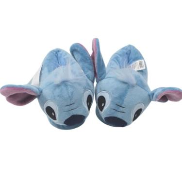 Imagem de Pantufa Stitch Pelúcia Infantil - Original Disney - Azul - 29/30