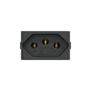 Imagem de Módulo Tomada 20A S401111 Grafite Fosco Lunare Up Schneider