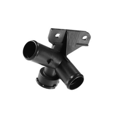 Imagem de Motoforti Gargalo de enchimento do líquido de arrefecimento do motor Nº 1650221010 - Conector de mangueira do aquecedor interior do carro - para Scion XA A/T 2004-2006 Plástico Preto 1 peça de longa